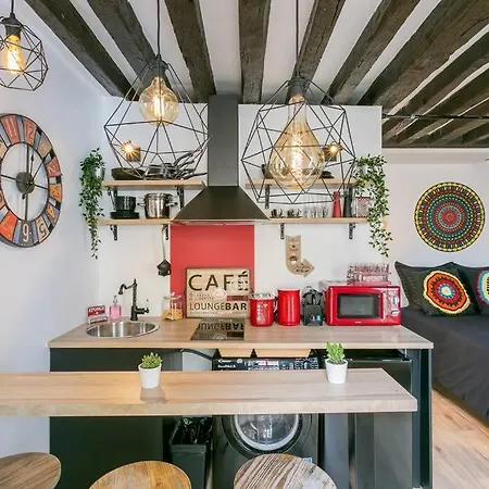 M1 - Magnificent In Le Marais's Heart Apartman